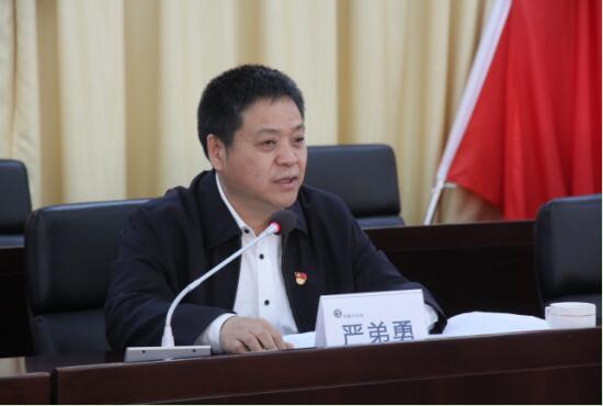 严弟勇副总经理到中国十五冶二公司宣讲党的十九大精神